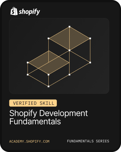 Shopify Development Fundamentals